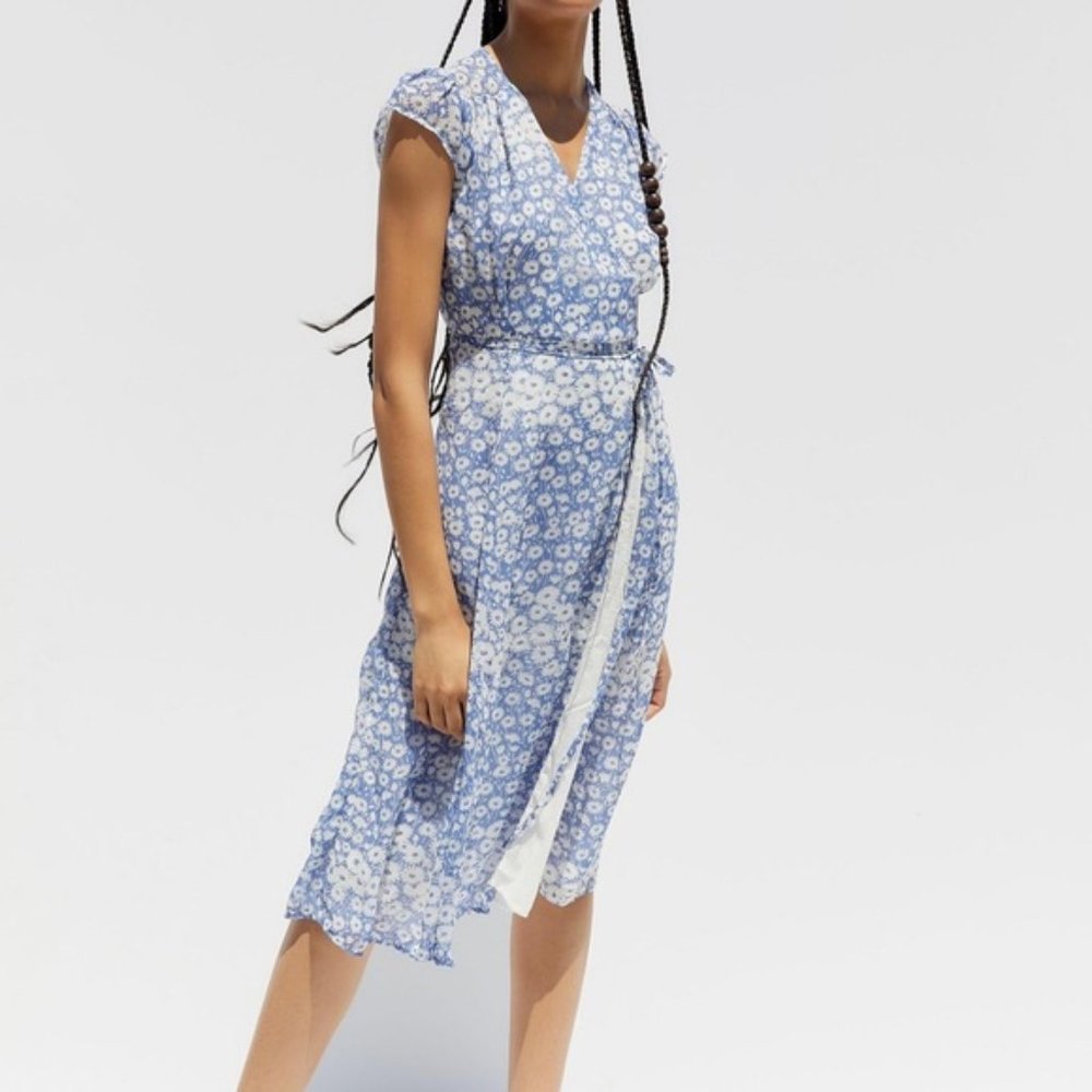 Urban Outfitters Floral Wrap Dress